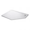 Mira Flight Low Offset Pentagon Shower Tray 1200 x 900mm -Shower Enclosures Shop 1.1697.026.WH P