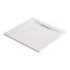Mira Flight Level Safe Anti-Slip White Square Shower Tray -Shower Enclosures Shop 1.1898.081.AS P
