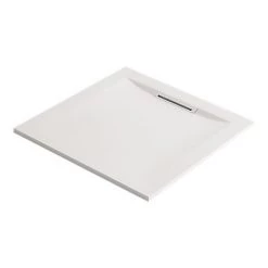 Mira Flight Level Safe Anti-Slip White Square Shower Tray