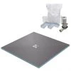 1200 x 1200 Wet Room Walk In Square Tray Former Kit (Centre Waste) 1 1200 x 1200 Wet Room Walk In Square Tray Former Kit (Centre Waste) -Shower Enclosures Shop 12TFKITC np