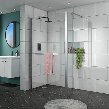 Matrix 10mm (1400 x 900mm) Wet Room Shower Enclosure 3 Matrix 10mm (1400 x 900mm) Wet Room Shower Enclosure