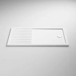 Aurora 1700 x 800mm Walk In Shower Tray With Drying Area -Shower Enclosures Shop 1700 WIT n d3 460