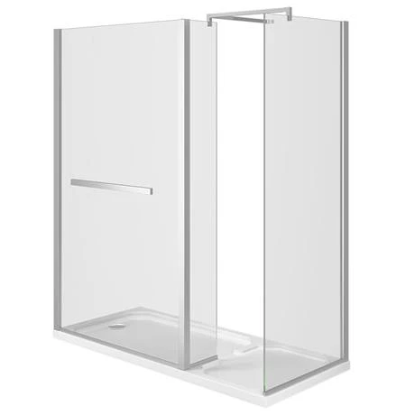Matrix 1700 x 760mm Ultimate Walk In Enclosure 10mm (inc. Side Panel + Tray) 5 Matrix 1700 x 760mm Ultimate Walk In Enclosure 10mm (inc. Side Panel + Tray) - Image 3