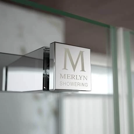 Merlyn 8 Series 900 x 760mm Frameless 1 Door Offset Quadrant Enclosure 4 Merlyn 8 Series 900 x 760mm Frameless 1 Door Offset Quadrant Enclosure - Image 2