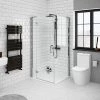 Apollo Frameless LH Hinged Door Square Enclosure -Shower Enclosures Shop AHDSQLH PROD