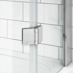 Apollo 1100x1100mm Frameless Pentangle Enclosure (inc. Tray + Waste) -Shower Enclosures Shop AP110 d4 460
