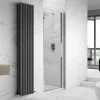 Hudson Reed Apex Hinged Shower Door Only - Various Size Options -Shower Enclosures Shop APEXHIN p