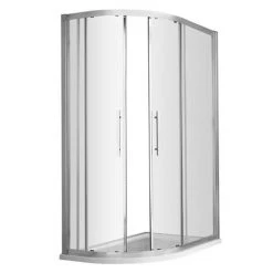 Hudson Reed Apex Offset Quadrant Shower Enclosure - Various Size Options -Shower Enclosures Shop APEXOFFQ d1 460