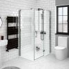 Apollo Frameless RH Hinged Door Rectangular Enclosure -Shower Enclosures Shop APHDELH p