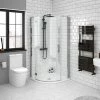 Apollo 900x900mm Frameless Single Door Quadrant Enclosure -Shower Enclosures Shop APSDEN90 PROD