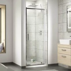 Nuie Pacific Pivot Shower Door -Shower Enclosures Shop AQPD90 D3 460