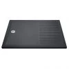 Aurora 1600 x 800 Slate Effect Walk In Shower Tray With Drying Area -Shower Enclosures Shop ASEWK168 p