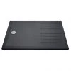 Aurora 1700 x 700 Slate Effect Walk In Shower Tray With Drying Area -Shower Enclosures Shop ASEWK177 P