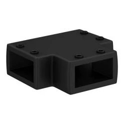 Arezzo 1400 x 900 Matt Black Profile Wet Room (inc. Screen, Side Panel + Tray) -Shower Enclosures Shop AZMB01 d2 460