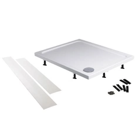 Aurora Stone Square Shower Tray + Riser Kit 5 Aurora Stone Square Shower Tray + Riser Kit - Image 3