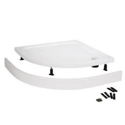 Aurora Stone RH Offset Quadrant Shower Tray + Riser Kit 7 Aurora Stone RH Offset Quadrant Shower Tray + Riser Kit -Shower Enclosures Shop Aurora Stone RH Offset Quadrant Shower Tray Riser Kit d4 460