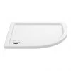 Aurora Right Hand Offset Quadrant Shower Tray Stone -Shower Enclosures Shop Aurora Stone RH Offset Quadrant Shower Tray p