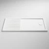Nuie Rectangular 40mm ABS Capped Acrylic Walk-In Shower Tray with Drying Area 2 Nuie Rectangular 40mm ABS Capped Acrylic Walk-In Shower Tray with Drying Area -Shower Enclosures Shop BFS p