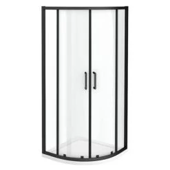 Toreno Matt Black 800 x 800mm Quadrant Shower Enclosure 8 Toreno Matt Black 800 x 800mm Quadrant Shower Enclosure -Shower Enclosures Shop BLK8Q2D d2 460