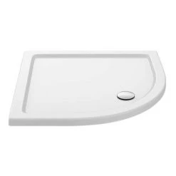 Toreno Matt Black 800 x 800mm Quadrant Shower Enclosure + Pearlstone Tray -Shower Enclosures Shop BLK8QSE d2 460