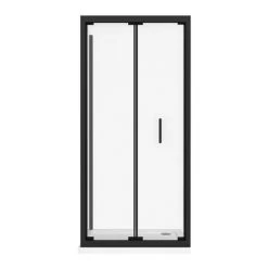 Toreno Matt Black 900 x 900mm Bi-Fold Door Shower Enclosure + Pearlstone Tray 11 Toreno Matt Black 900 x 900mm Bi-Fold Door Shower Enclosure + Pearlstone Tray -Shower Enclosures Shop BLK9BFSE d4 460