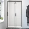 Merlyn Black Sliding Shower Door -Shower Enclosures Shop BLKFSL1200H P