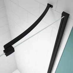 Merlyn Black Hinge & Inline Shower Door 11 Merlyn Black Hinge & Inline Shower Door -Shower Enclosures Shop BLKH900REC D3 460