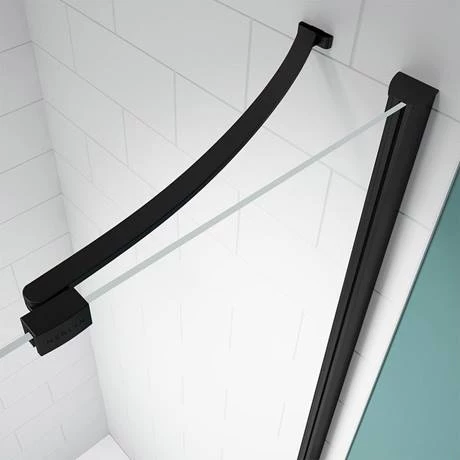 Merlyn Black Hinge & Inline Shower Door 7 Merlyn Black Hinge & Inline Shower Door - Image 5