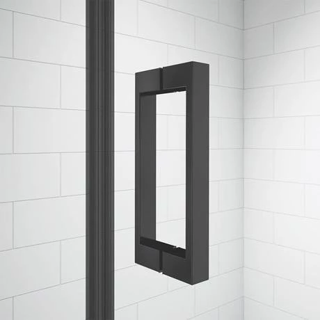 Merlyn Black Hinge & Inline Shower Door 6 Merlyn Black Hinge & Inline Shower Door - Image 4