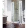 Burlington Traditional Recessed Hinged Shower Door with 2 x Inline Panel -Shower Enclosures Shop Burlington Traditional 195cm Recessed Hinged Shower Door with 2 x Inline Panels p