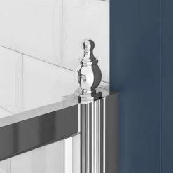 Chatsworth Traditional 1000 x 700mm Sliding Door Shower Enclosure + Tray -Shower Enclosures Shop CT107SDE d3 460