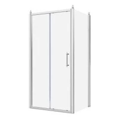 Chatsworth Traditional 1000 x 800mm Sliding Door Shower Enclosure without Tray -Shower Enclosures Shop CT108SDENT d3 460 1