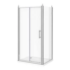 Chatsworth Traditional 1000 x 900mm Sliding Door Shower Enclosure + Tray -Shower Enclosures Shop CT108SDE d2 460 1