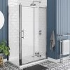 Chatsworth Traditional 1200 x 700mm Sliding Door Shower Enclosure without Tray -Shower Enclosures Shop CT127SDENT p