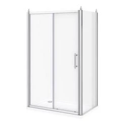 Chatsworth Traditional 1200 x 700mm Sliding Door Shower Enclosure + Tray -Shower Enclosures Shop CT127SDE d2 460