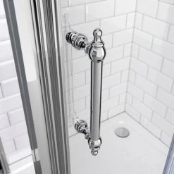 Chatsworth Traditional 900 x 900mm Hinged Door Shower Enclosure without Tray -Shower Enclosures Shop CT8HDENT d2 460