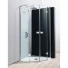 Crosswater - Design Quadrant Double Hinged Door Enclosure - 2 Size Options 1 Crosswater - Design Quadrant Double Hinged Door Enclosure - 2 Size Options -Shower Enclosures Shop DQDSC0800 PN