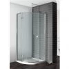 Crosswater - Design Quadrant Single Hinged Door Shower Enclosure - 3 Size Options -Shower Enclosures Shop Design Quad Single P
