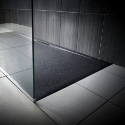 JT Evolved 25mm Square Shower Tray - Astro Black -Shower Enclosures Shop E76016 D1 460