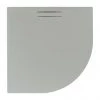 JT Evolved 25mm Quadrant Shower Tray - Mistral Grey -Shower Enclosures Shop E80Q015 P
