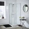 Ella Corner Entry Shower Enclosure - Various Size Options - Enclosure Only 2 Ella Corner Entry Shower Enclosure - Various Size Options - Enclosure Only -Shower Enclosures Shop ERCE np