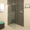 Roman - Embrace Clear Glass Corner Wetroom Panel - Various Size Options -Shower Enclosures Shop ESP613S P