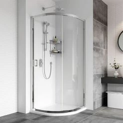 Roman - Haven8 One Door Quadrant Shower Enclosure - 2 Size Options