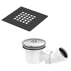 Hudson Reed Matt Black 1400 x 900mm Sliding Door Shower Enclosure + Black Tray 11 Hudson Reed Matt Black 1400 x 900mm Sliding Door Shower Enclosure + Black Tray -Shower Enclosures Shop HRBLKSGE AAAAA 460