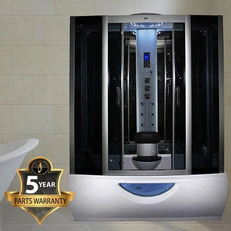 Insignia Steam Shower Cabin with Mirrored Backwalls - INS1057 3 Insignia Steam Shower Cabin with Mirrored Backwalls - INS1057