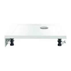 Zamori - 35mm Offset Quadrant Shower Tray with Leg & Panel Set - Left Hand - Various Size Options 7 Zamori - 35mm Offset Quadrant Shower Tray with Leg & Panel Set - Left Hand - Various Size Options -Shower Enclosures Shop Leg setNNNN 460