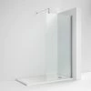 Milton 1400 x 900 Wet Room (800mm Screen, Support Bar + Tray) 1 Milton 1400 x 900 Wet Room (800mm Screen, Support Bar + Tray) -Shower Enclosures Shop M149WRE p