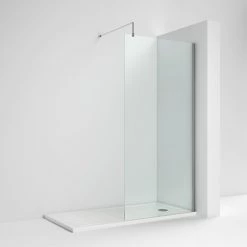 Milton 1600 x 800 Wet Room (1000mm Screen, Support Bar + Tray)
