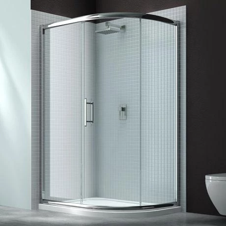 Merlyn 6 Series 900 x 760mm 1 Door Offset Quadrant Shower Enclosure 3 Merlyn 6 Series 900 x 760mm 1 Door Offset Quadrant Shower Enclosure