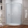 Merlyn 8 Series 900 x 760mm 1 Door Offset Quadrant Enclosure 1 Merlyn 8 Series 900 x 760mm 1 Door Offset Quadrant Enclosure -Shower Enclosures Shop M83222 PN